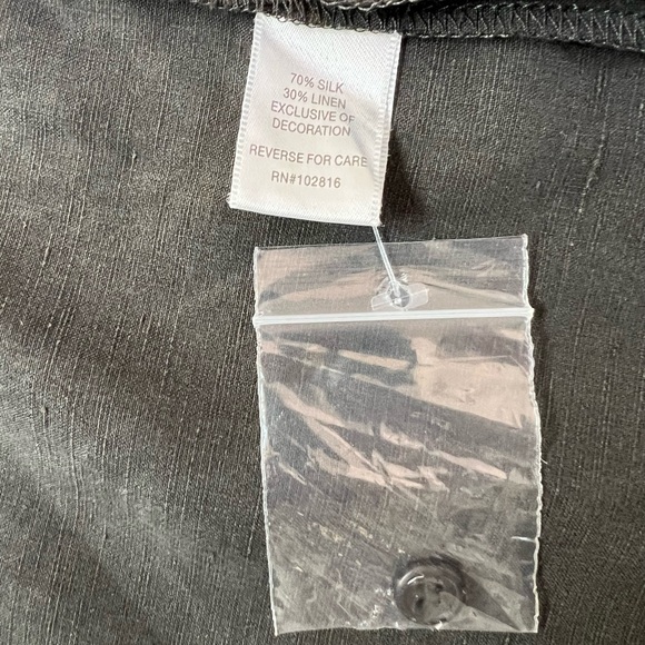 NWOT Embroidered Garnet Hill Button Down Dress Sz 12 - Picture 4 of 5